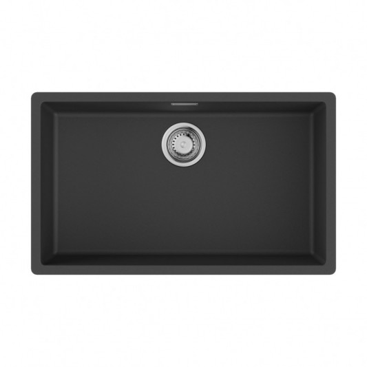 Мойка кухонная Omoikiri Yamakawa 75T-U/I BL 4993437 Tetogranit, черный