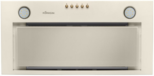 Кухонная полновстраиваемая вытяжка Konigin Next Ivory 60
