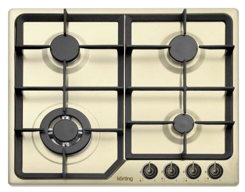 Варочная панель Korting HG 630 CTSB слоновая кость