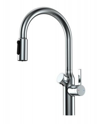 Смеситель для кухни Oulin OL-8018 Chrome хром