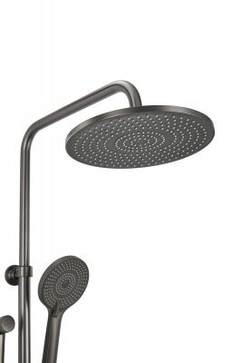 Душевая система Oulin OL-HT-2605  Графит (серый металлик)