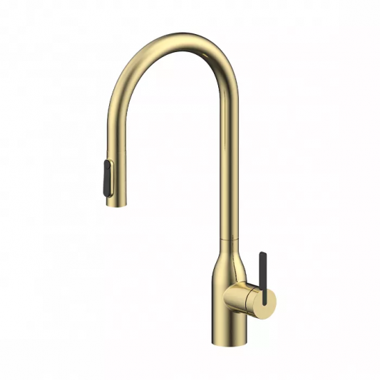 Смеситель для кухни Paulmark Universal Un213880-LG светлое золото