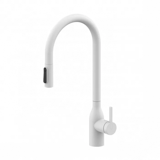 Смеситель для кухни Paulmark Universal Un213880-WH белый
