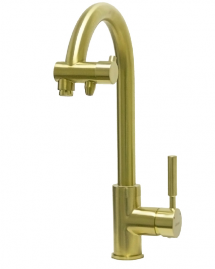 Смеситель кухонный Seaman Barcelone SSL-5226 Antique Gold